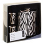 Auden Zebra  Hip Flask and Shot Glasses Set
