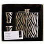Auden Zebra  Hip Flask and Shot Glasses Set