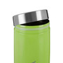 Lime Green Enamel Tea Canister
