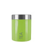 Lime Green Enamel Tea Canister