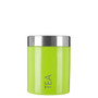 Lime Green Enamel Tea Canister
