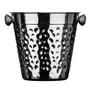 Mixology Hammered Effect Stainless Steel Ice Bucket