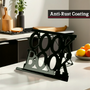 Alpha Black Enamel Cook Book Stand