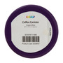 Purple Enamel Coffee Canister
