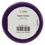 Purple Enamel Sugar Canister