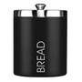 Black Enamel Bread Bin