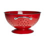Red Enamel Colander