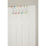 Over Door Multi Colour Plastic Balls 10 hook Hanger