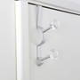 Over Door Clear Diamantes Double Hook