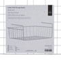White Under Shelf Large Storage Basket White Under Shelf Large Storage Basket