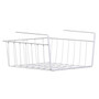 White Storage Basket Small Under Shelf