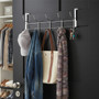 Chic Ten Hook Over Door Chrome Hanger