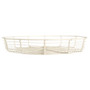 Cream Wire Bread Basket