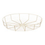 Cream Wire Bread Basket