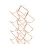 12 Tier Wine Rack with Copper Finish