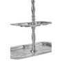 2 Tier Hammered Aluminium Cake Stand 2 Tier Hammered Aluminium Cake Stand
