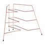 Copper Plated Corner Plate Rack