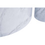 4pc White Marble Effect Storage Set