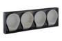 Dela Set Of Four White Tapas Serving Dishes