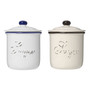 Chiltern Brown Rim Small Sugar Canister Chiltern Brown Rim Small Sugar Canister