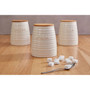 Winnie Cream Dolomite Tea Canister