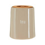 Fletcher Beige Ceramic Tea Canister