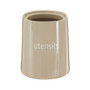 Fletcher Beige Ceramic Utensil Jar