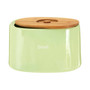 Fletcher Green Ceramic Bread Crock