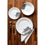 Avie Black 12pc Prince Dinner Set