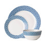 Avie Casablanca Blue Dinner Set (MOB)