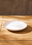 Calisto Terracotta White Glazed Dinner Plate