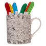 Colour Your Life Outside The Lines Mug Colour Your Life Outside The Lines Mug