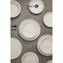 Maya Grey/White 12 pc Dinner Set
