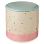 Medium Recycled Grey Pink Storage Canister