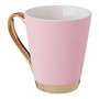 Mimo Pink Frosted Deco M Letter Monogram Mug