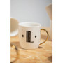 Mimo Diamond Deco L Letter Monogram Mug Mimo Diamond Deco L Letter Monogram Mug