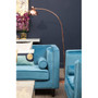 Felisa 2 Seat Blue Velvet Sofa