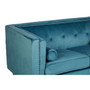 Felisa 2 Seat Blue Velvet Sofa