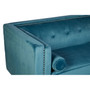 Felisa 3 Seat Blue Velvet Sofa