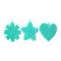 Zing Teal Silicone Dish Scrubbers