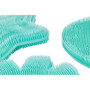Zing Teal Silicone Dish Scrubbers