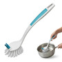 Soft Grip Blue Dish Brush