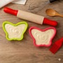 Silicone Baking Set Of Two Butterflies Cake Moulds