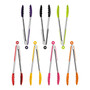 Orange Silicone Zing Tongs