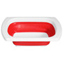 Zing Red Over Sink Collapsible Colander