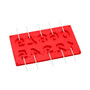 10 Number Moulds and 20 Sticks Cake Pop Mould