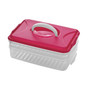 Hot-Pink-2-Layer-Food-Container