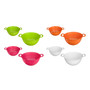 Orange Plastic Small Colander