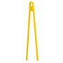 Zing Yellow Silicone Tongs