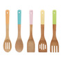 Bamboo 5pc Kitchen Utensil Set